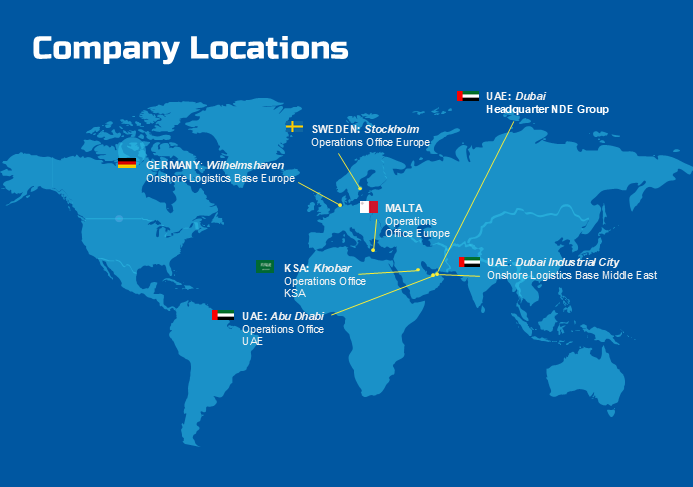 Company Location NDE Offshore